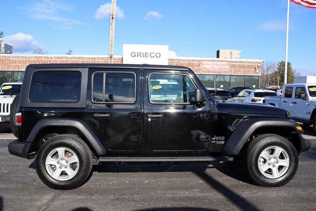 used 2020 Jeep Wrangler Unlimited car, priced at $24,513