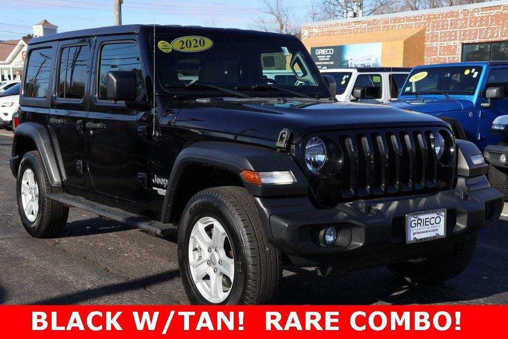 used 2020 Jeep Wrangler Unlimited car, priced at $24,513