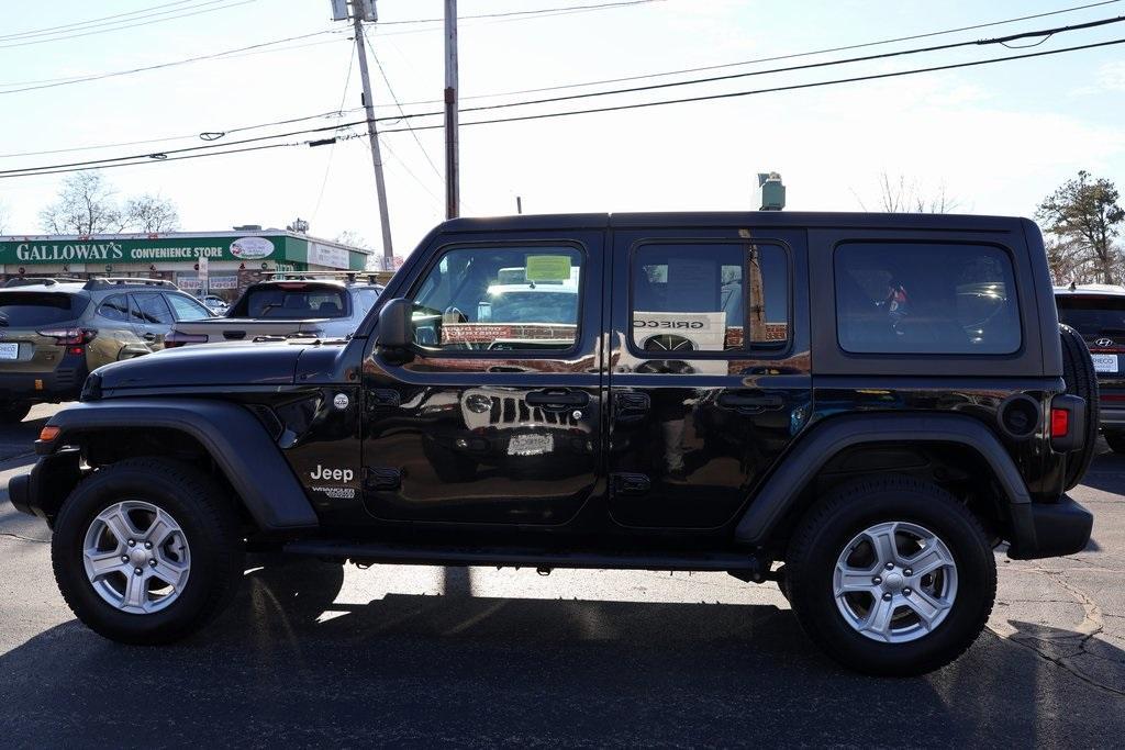 used 2020 Jeep Wrangler Unlimited car, priced at $24,513