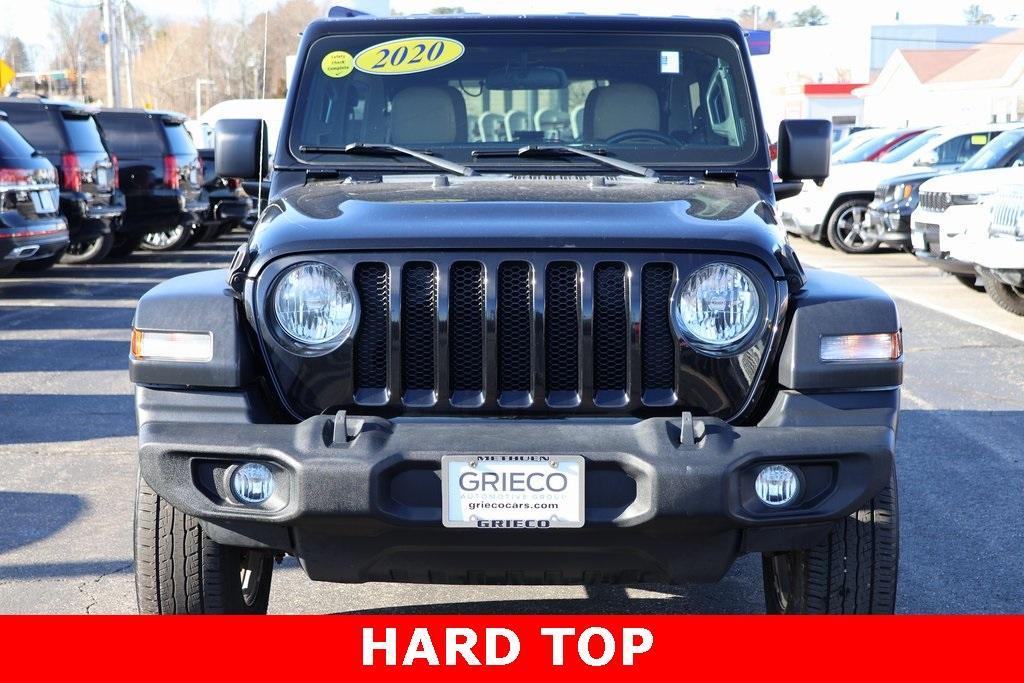 used 2020 Jeep Wrangler Unlimited car, priced at $24,513