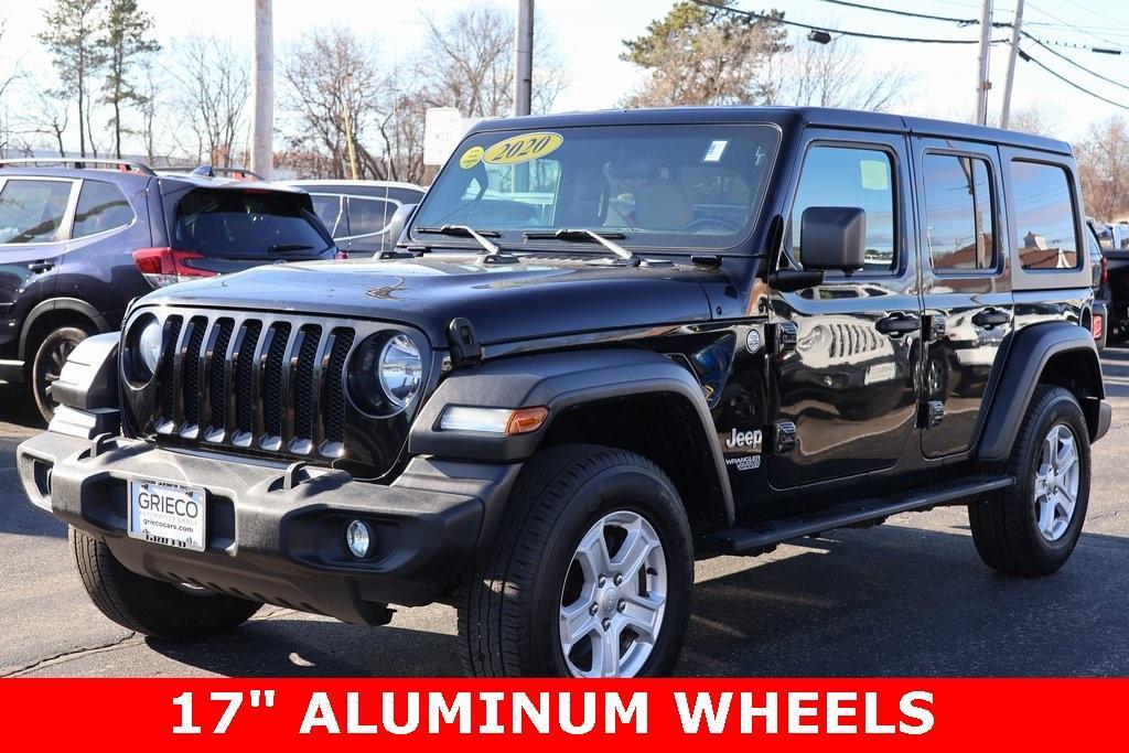 used 2020 Jeep Wrangler Unlimited car, priced at $24,513