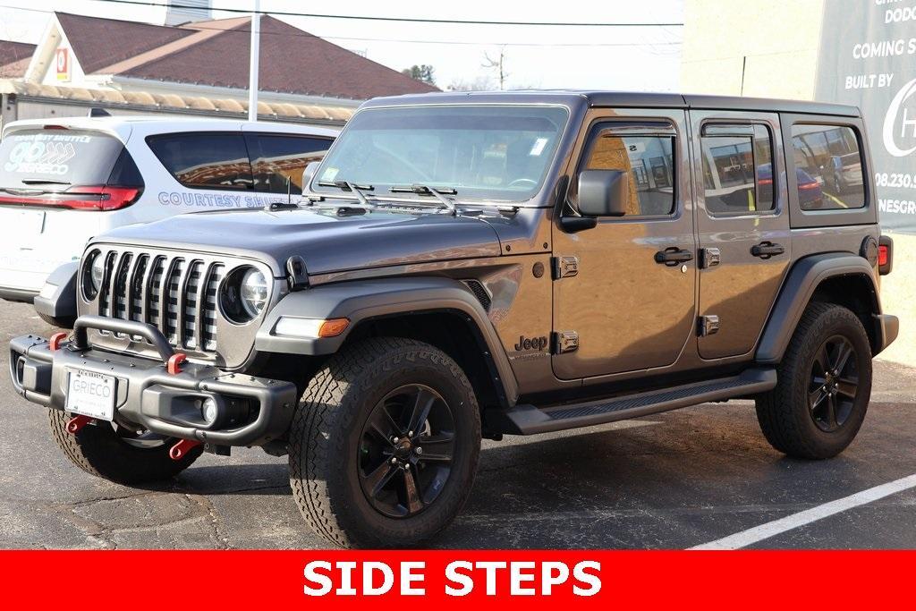 used 2021 Jeep Wrangler Unlimited car, priced at $29,824