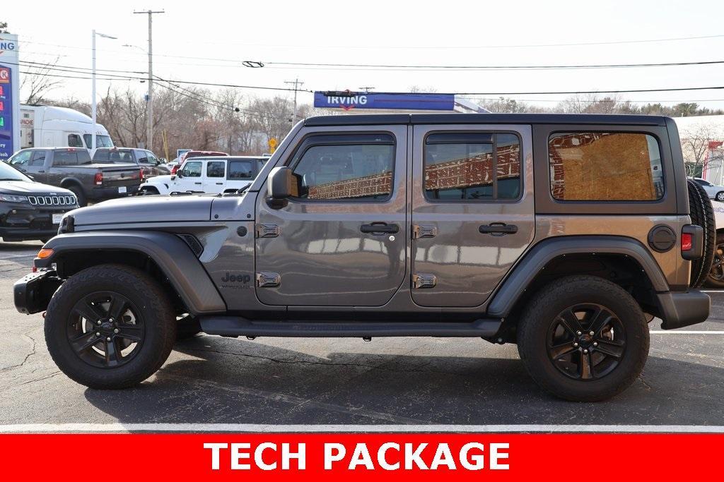 used 2021 Jeep Wrangler Unlimited car, priced at $29,824