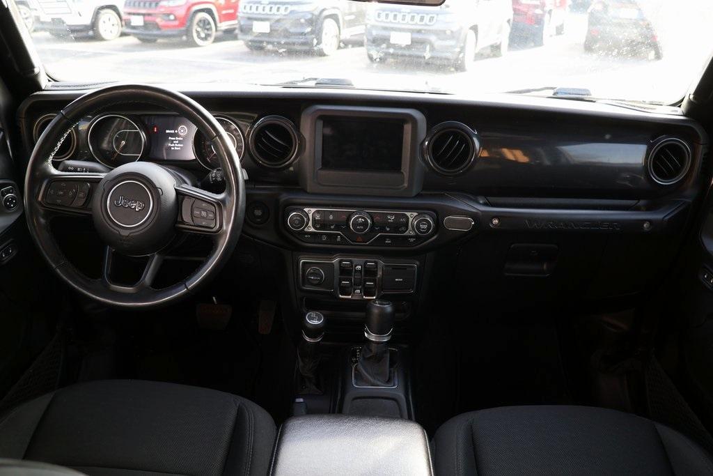 used 2021 Jeep Wrangler Unlimited car, priced at $29,824