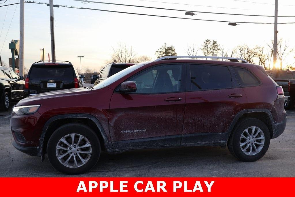 used 2021 Jeep Cherokee car, priced at $19,903