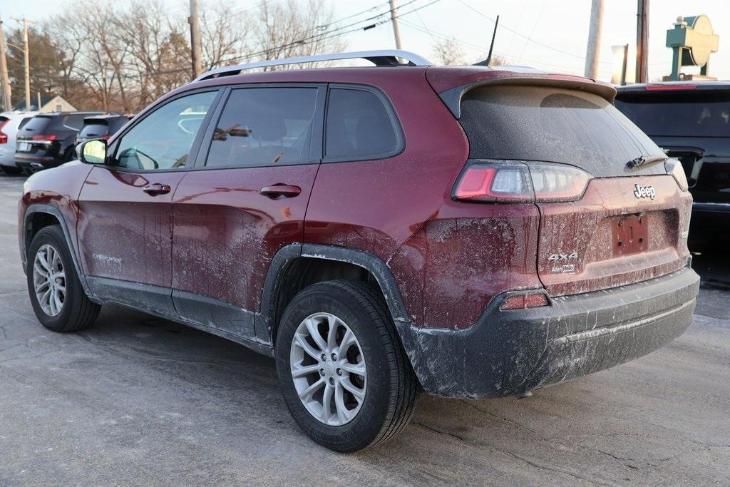 used 2021 Jeep Cherokee car, priced at $19,903