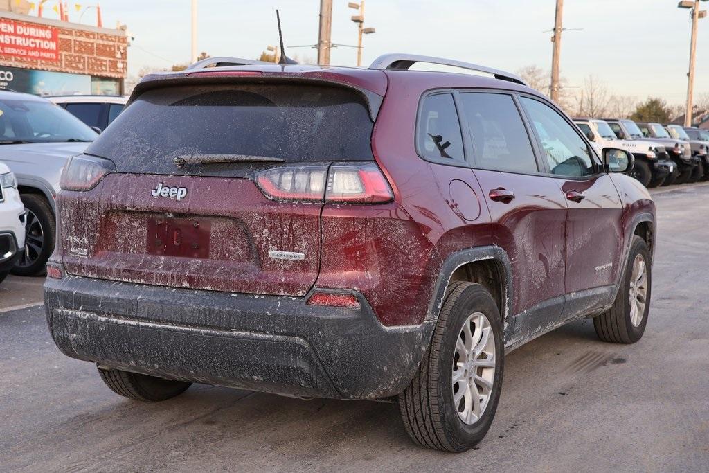 used 2021 Jeep Cherokee car, priced at $19,903