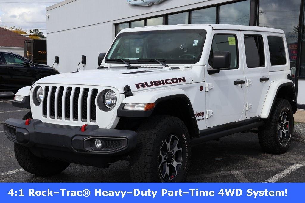 used 2022 Jeep Wrangler Unlimited car, priced at $38,920