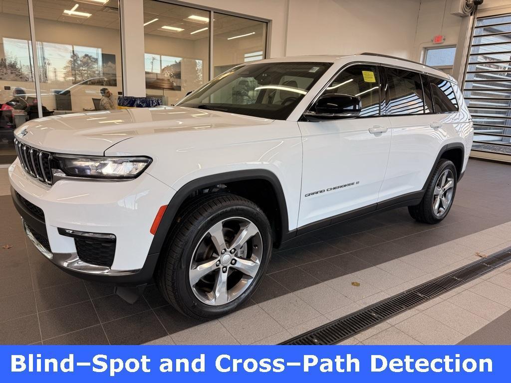 used 2021 Jeep Grand Cherokee L car, priced at $28,813