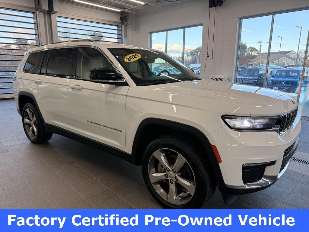 used 2021 Jeep Grand Cherokee L car, priced at $28,813