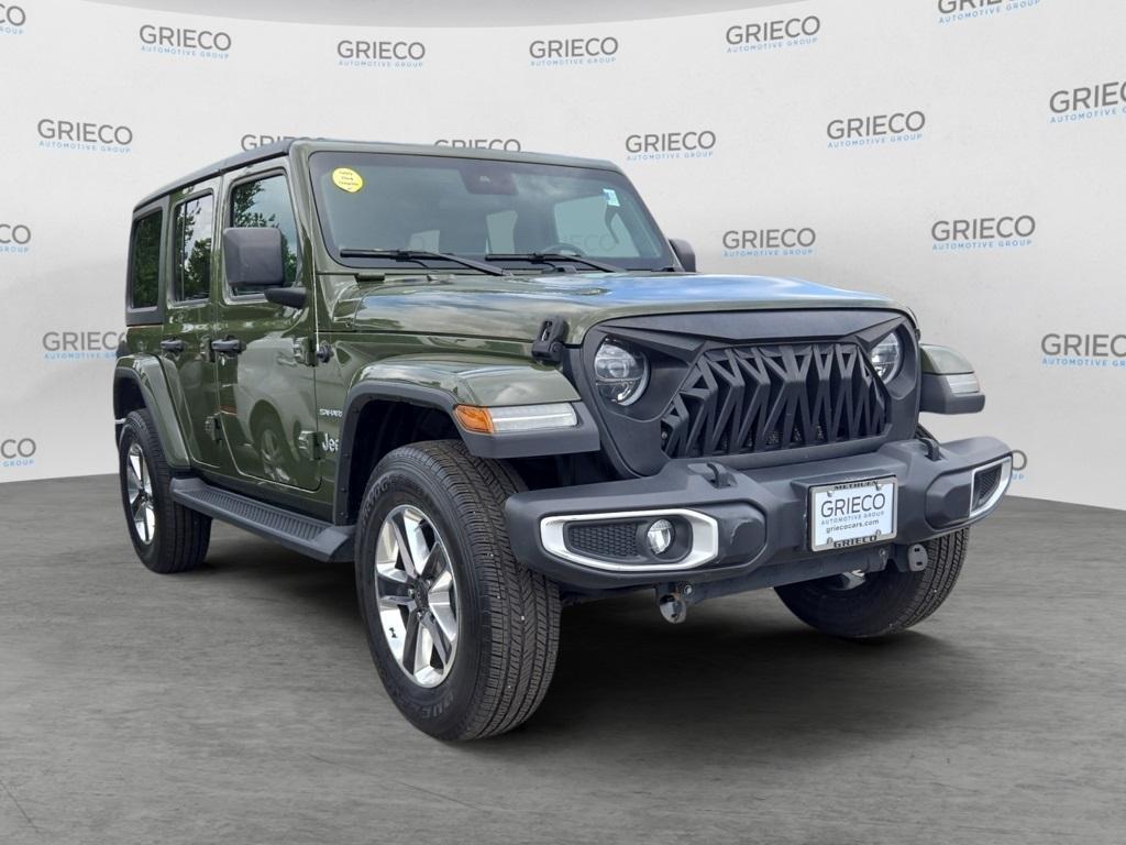 used 2021 Jeep Wrangler Unlimited car, priced at $21,711