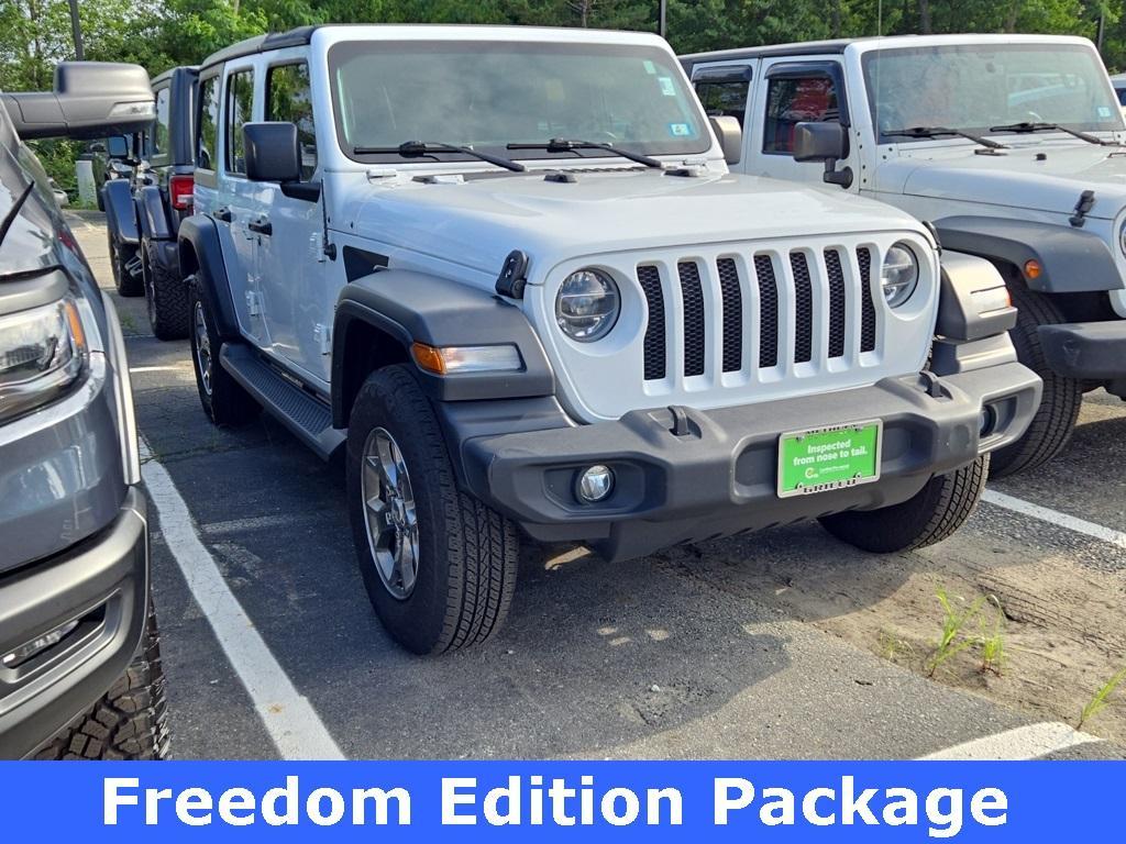 used 2020 Jeep Wrangler Unlimited car, priced at $27,517