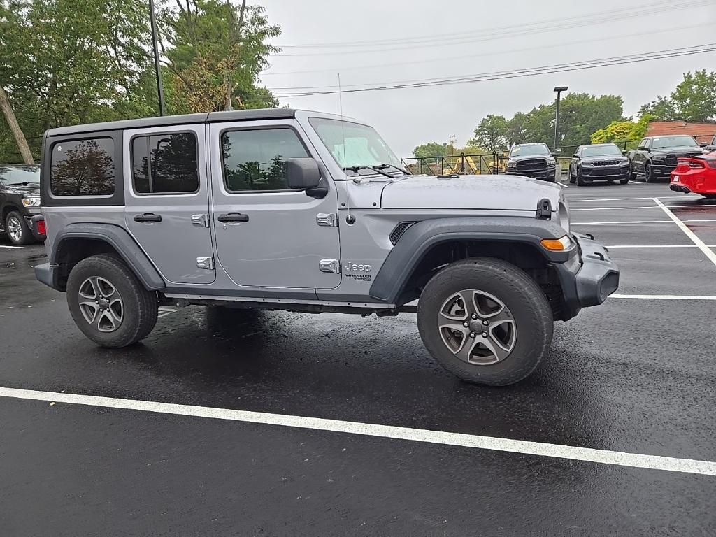used 2018 Jeep Wrangler Unlimited car, priced at $21,808