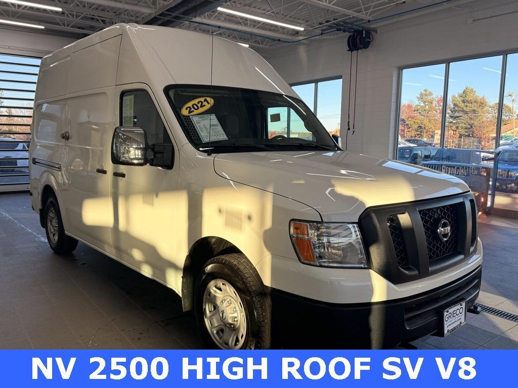 used 2021 Nissan NV Cargo NV2500 HD car, priced at $21,917