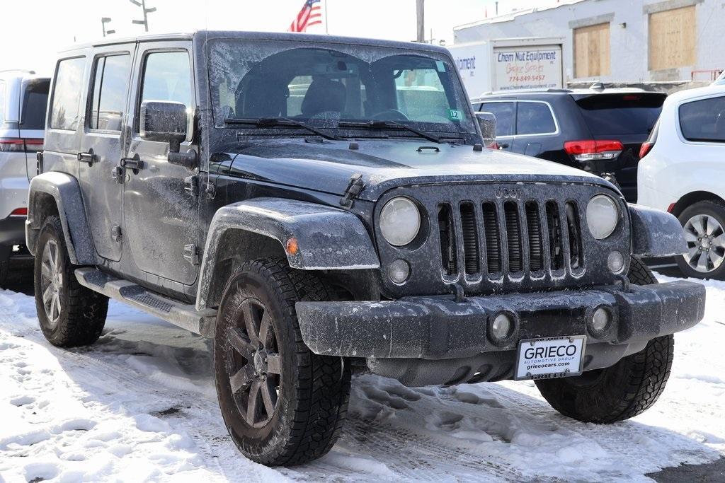 used 2014 Jeep Wrangler Unlimited car, priced at $14,713