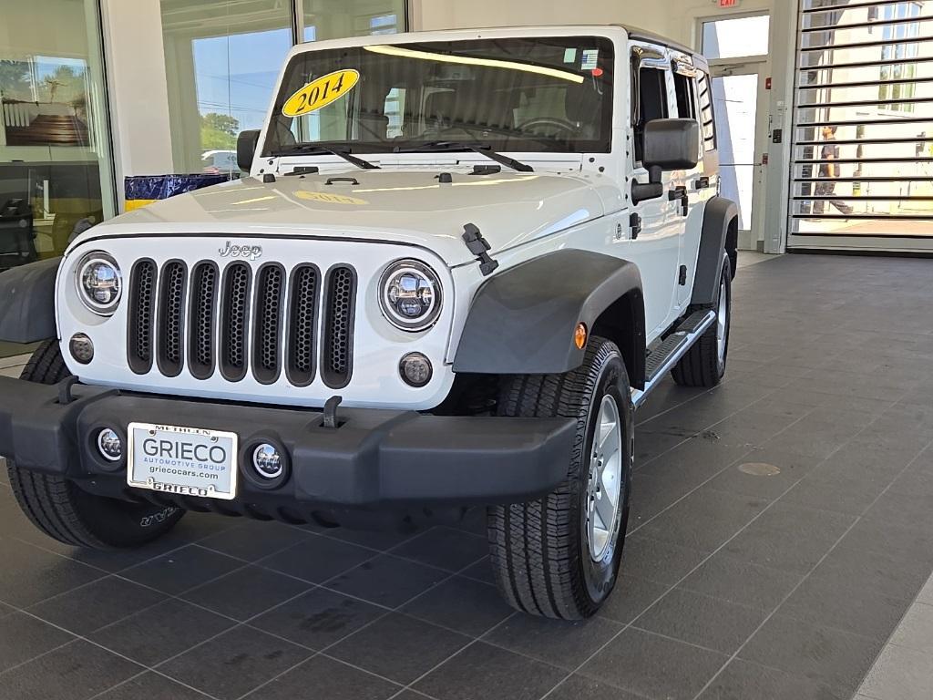 used 2014 Jeep Wrangler Unlimited car, priced at $11,428