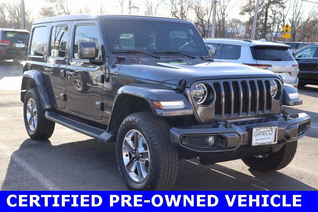 used 2021 Jeep Wrangler Unlimited car, priced at $32,901