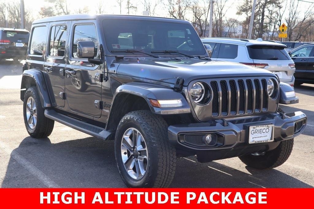 used 2021 Jeep Wrangler Unlimited car, priced at $34,114