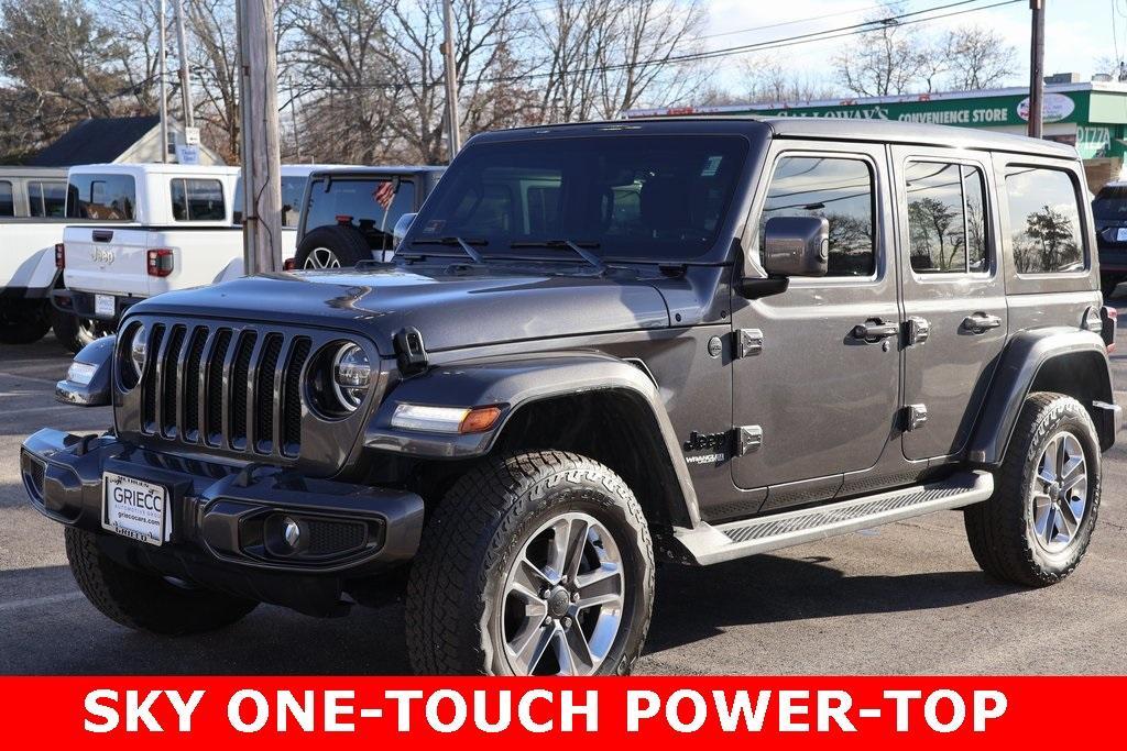 used 2021 Jeep Wrangler Unlimited car, priced at $34,114