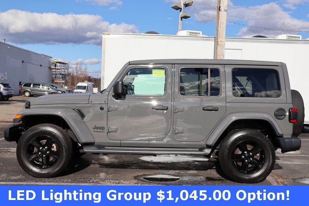 used 2020 Jeep Wrangler Unlimited car, priced at $36,914