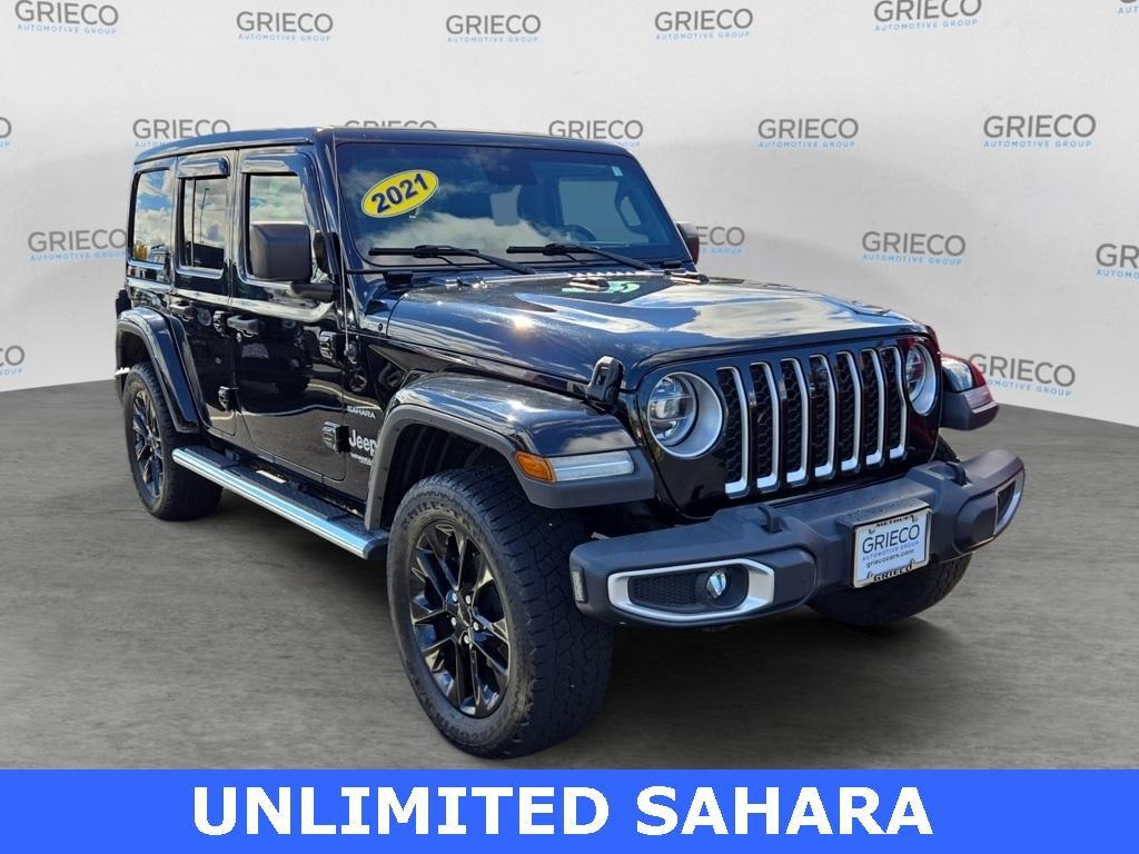 used 2021 Jeep Wrangler Unlimited car, priced at $32,413