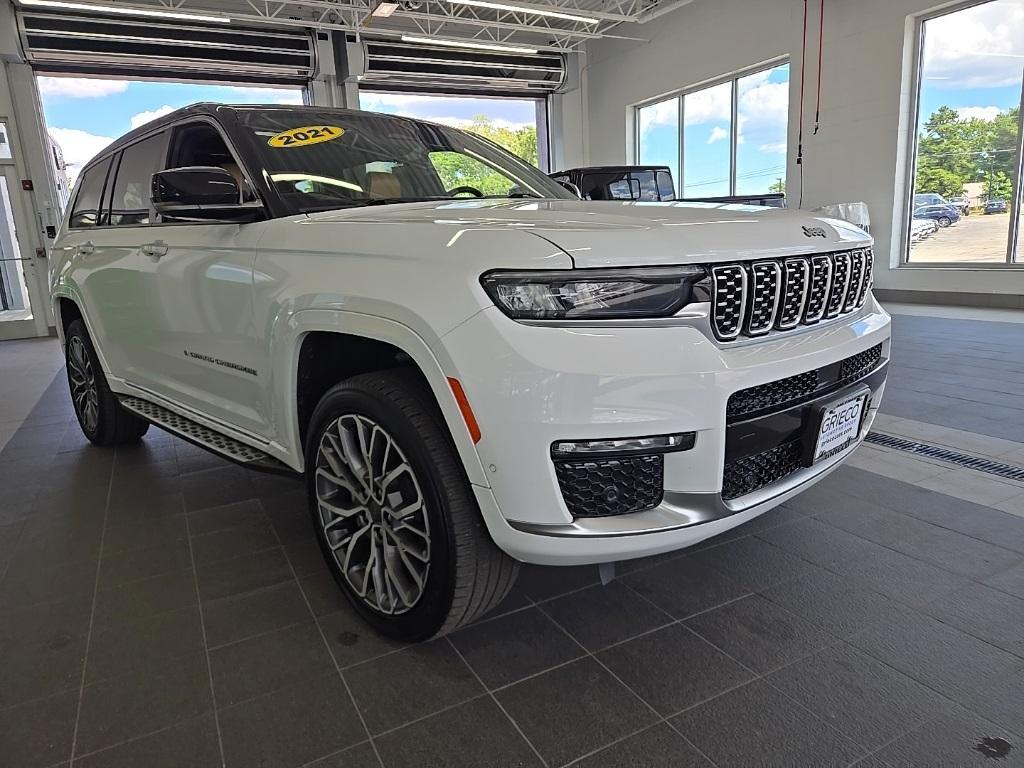 used 2021 Jeep Grand Cherokee L car, priced at $34,988