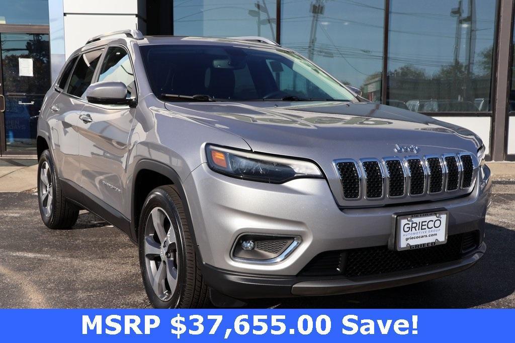 used 2019 Jeep Cherokee car, priced at $18,611