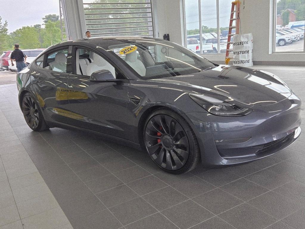 used 2023 Tesla Model 3 car, priced at $30,515