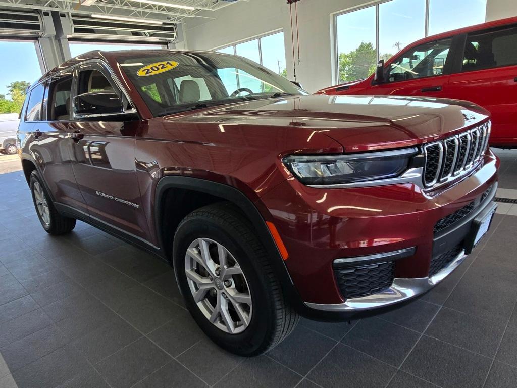 used 2021 Jeep Grand Cherokee L car, priced at $29,725