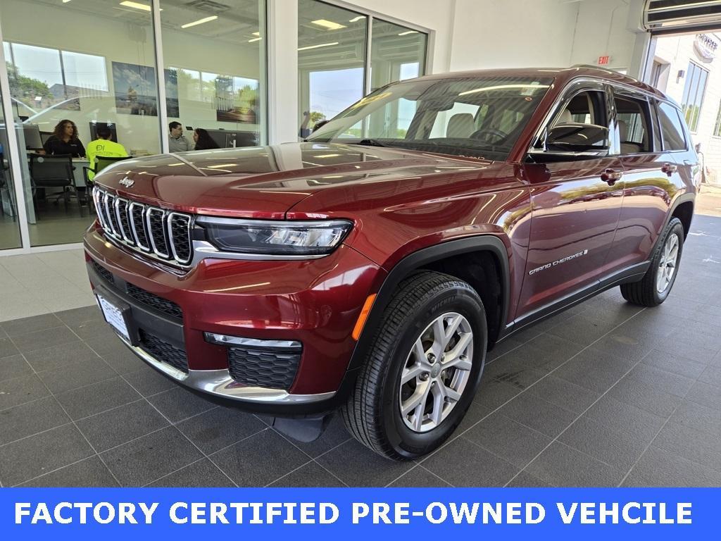 used 2021 Jeep Grand Cherokee L car, priced at $29,725
