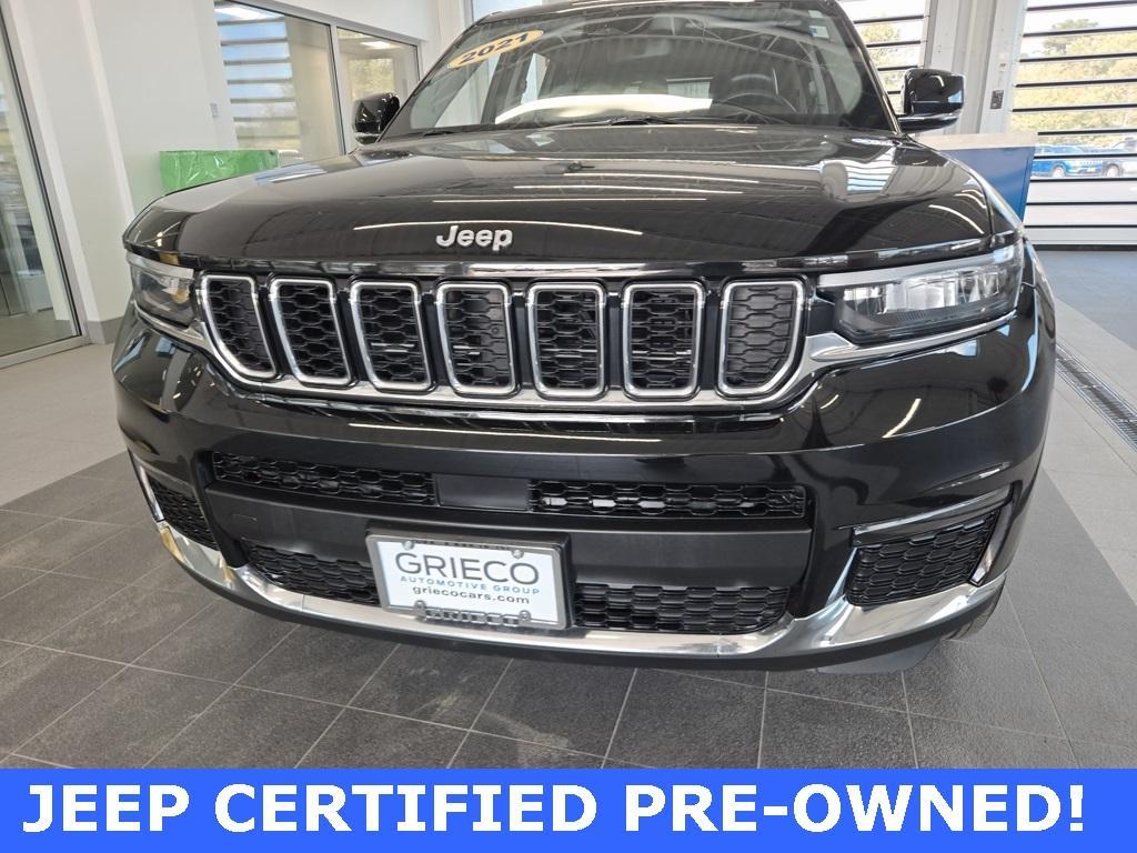 used 2021 Jeep Grand Cherokee L car, priced at $31,703