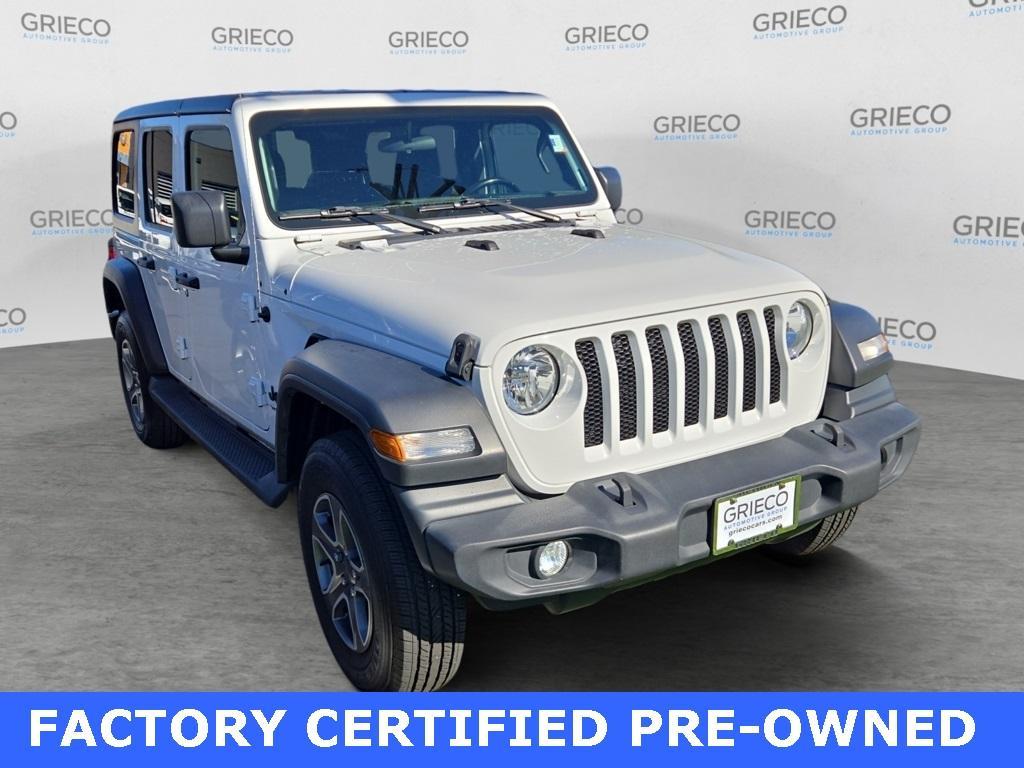used 2022 Jeep Wrangler Unlimited car, priced at $25,912