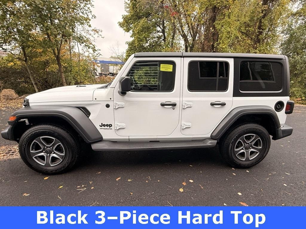 used 2022 Jeep Wrangler Unlimited car, priced at $26,404