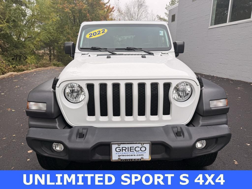used 2022 Jeep Wrangler Unlimited car, priced at $26,404