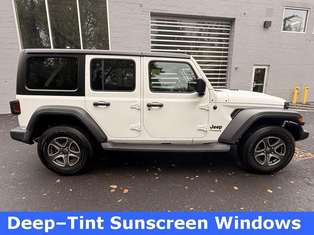 used 2022 Jeep Wrangler Unlimited car, priced at $26,404