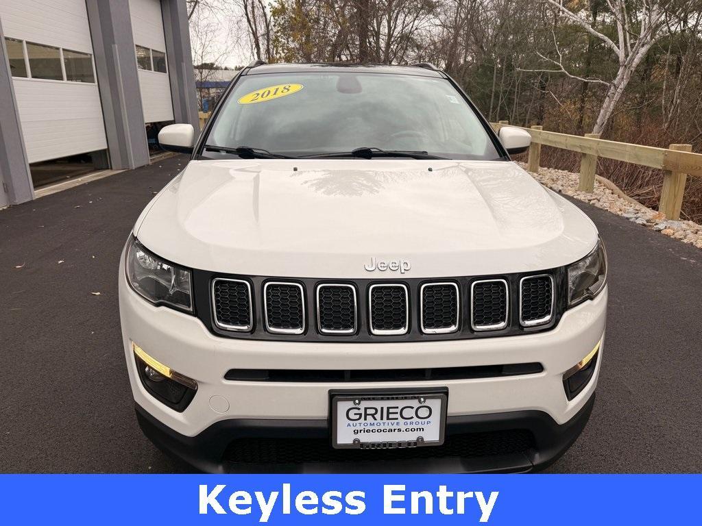 used 2018 Jeep Compass car, priced at $10,988