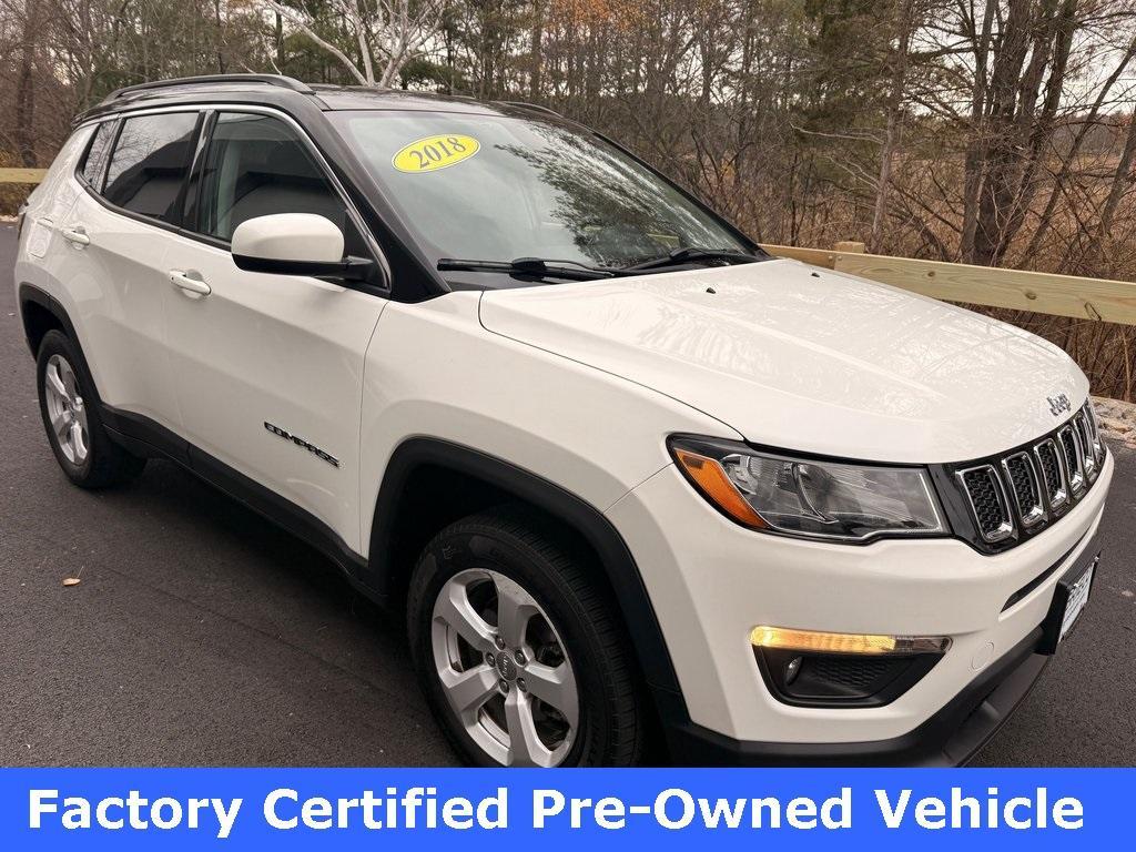 used 2018 Jeep Compass car, priced at $10,988