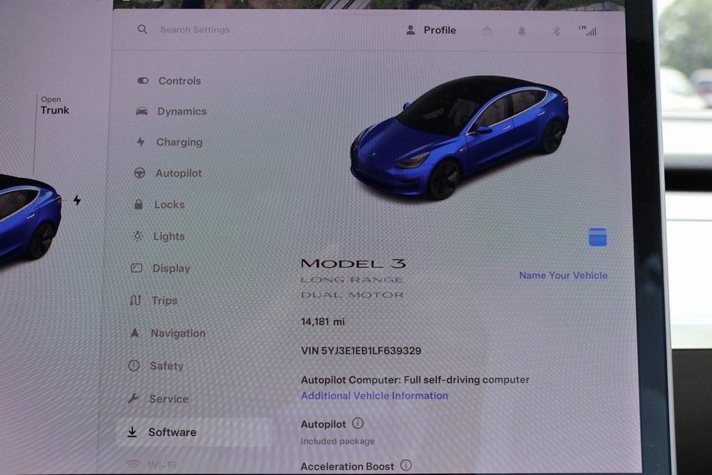 used 2020 Tesla Model 3 car, priced at $26,988