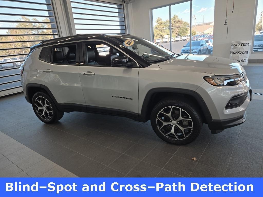 used 2024 Jeep Compass car, priced at $23,521