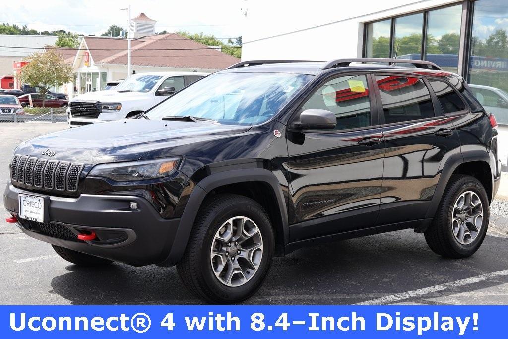 used 2021 Jeep Cherokee car, priced at $24,988