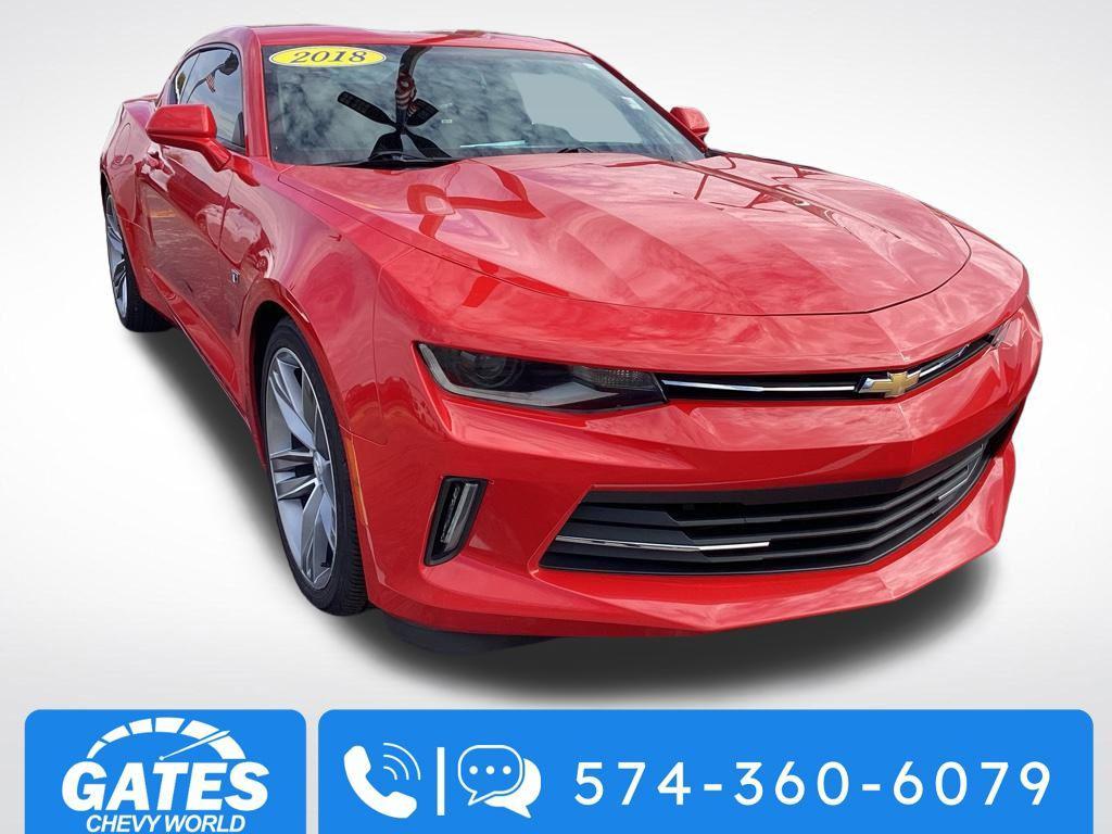 used 2018 Chevrolet Camaro car, priced at $17,261