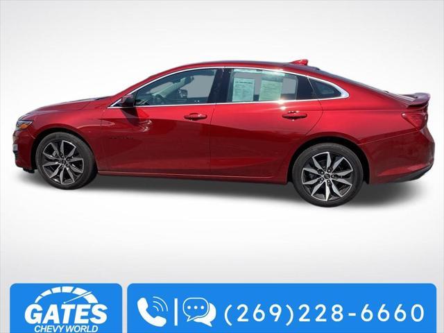 used 2024 Chevrolet Malibu car, priced at $26,678