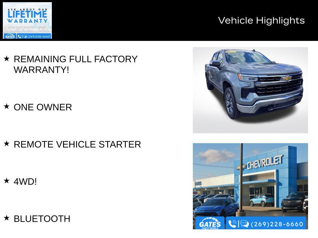 used 2025 Chevrolet Silverado 1500 car, priced at $46,447