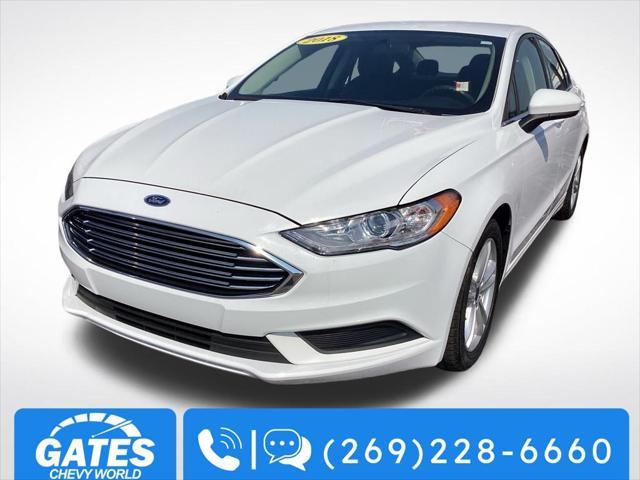 used 2018 Ford Fusion car, priced at $16,394