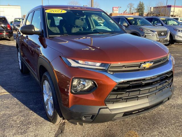 used 2021 Chevrolet TrailBlazer car, priced at $22,222