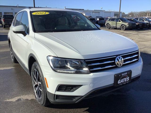 used 2021 Volkswagen Tiguan car, priced at $25,000