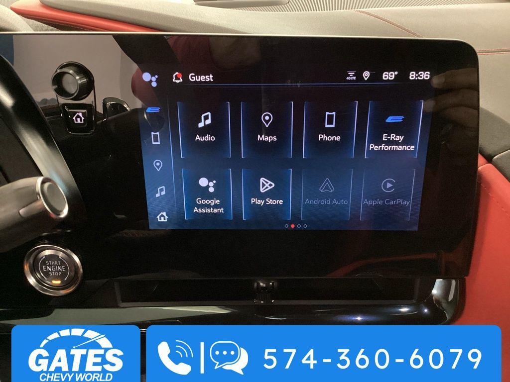 new 2025 Chevrolet Corvette E-Ray car, priced at $133,255