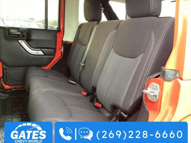 used 2013 Jeep Wrangler Unlimited car, priced at $19,169