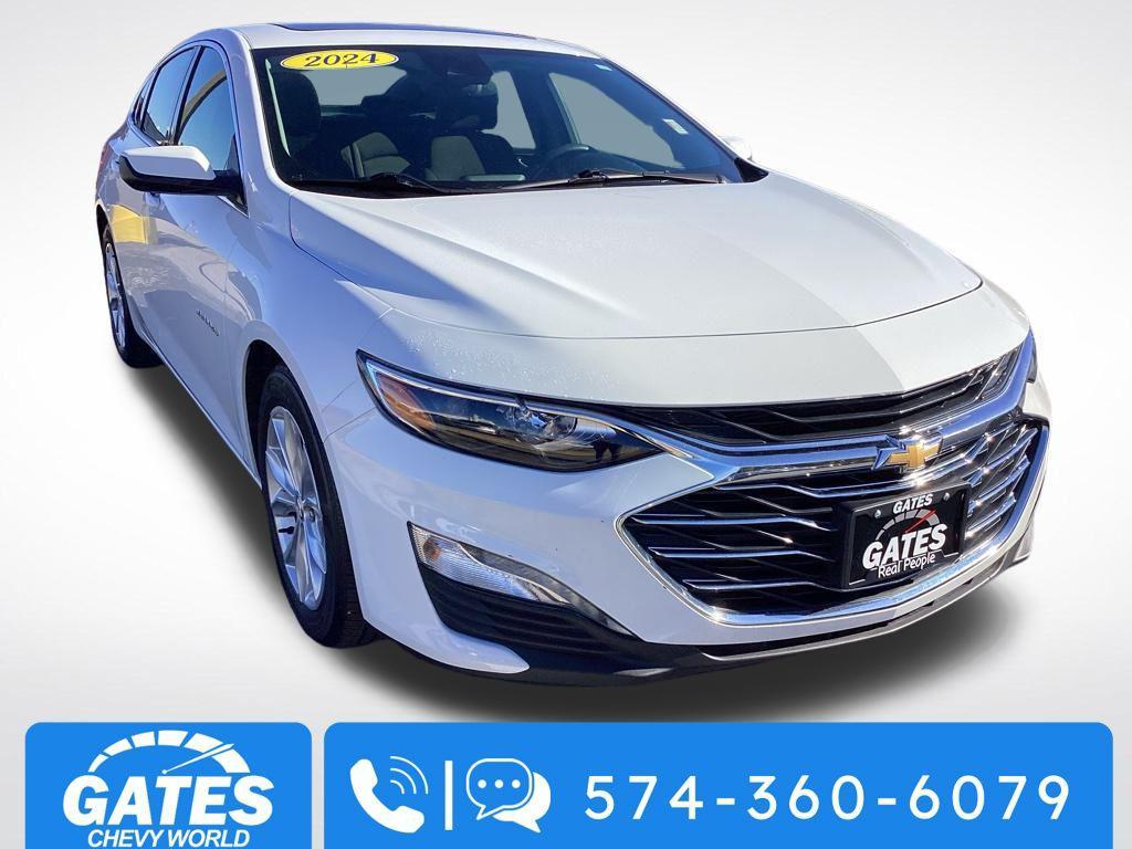 used 2024 Chevrolet Malibu car, priced at $19,881