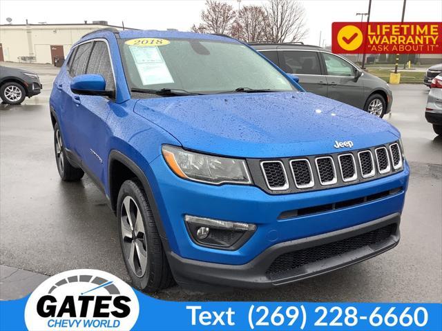 used 2018 Jeep Compass car, priced at $18,952